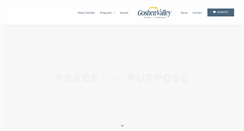 Desktop Screenshot of goshenvalley.org